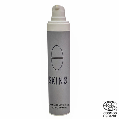 SKINØ Anti-Age Day Cream 50ml – ECOCERT vegansk dagkräm för mogen och känslig hud.