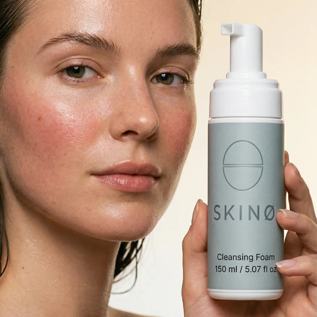 SKINØ premium ekologisk och vegansk hudvård för känslig hud.