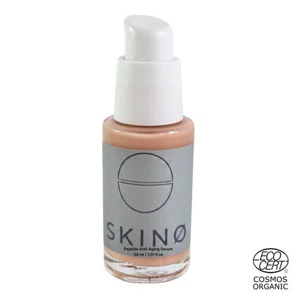 SKINØ Peptide Anti - Aging Serum – Återfuktande serum för fastare & fylligare hud – Ansiktsserum | SKINØ