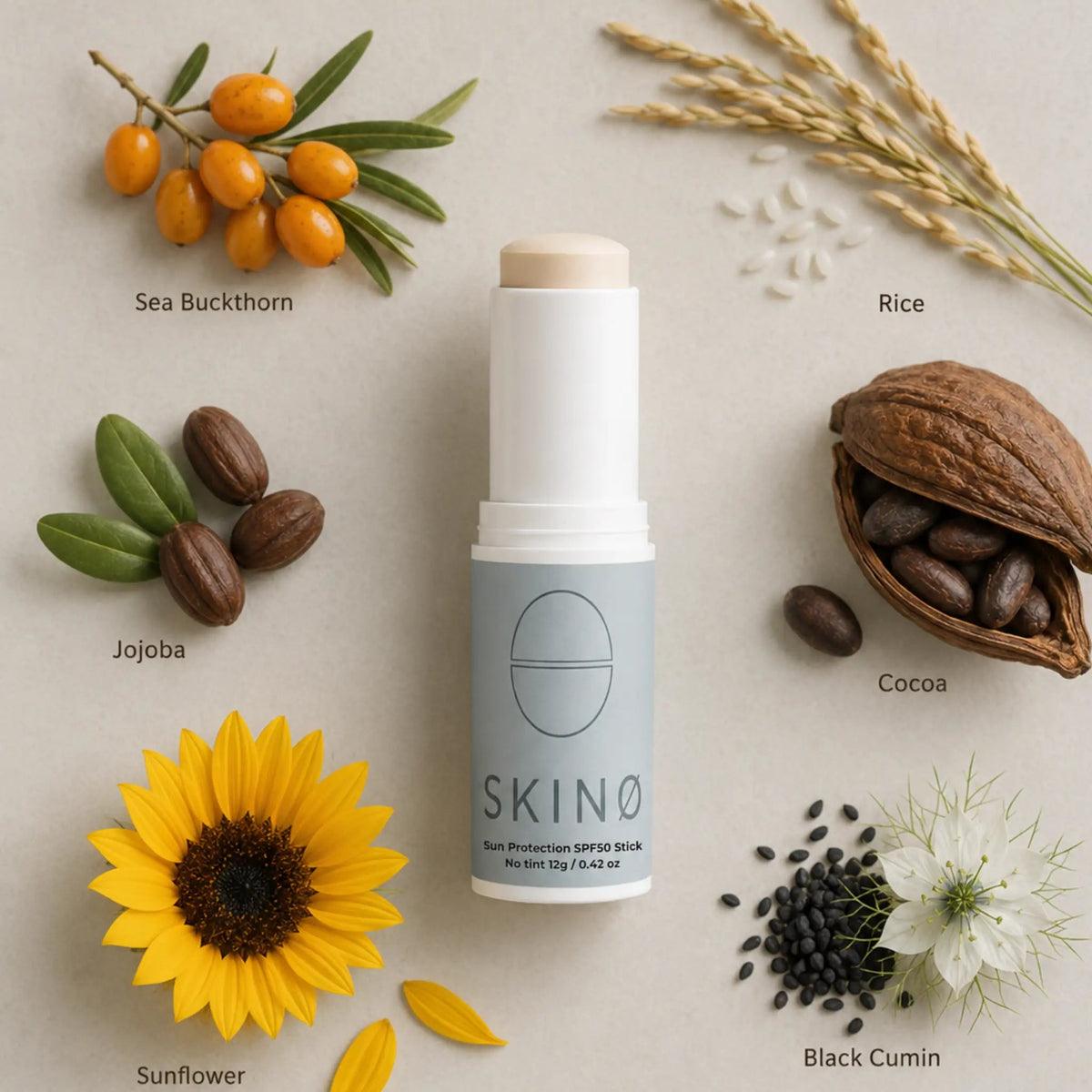 SKINØ Mineral Sun Stick SPF 50 – Skincare | SKINØ